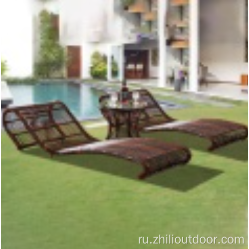 Садовая мебель Rattan Sun lounger Открытый